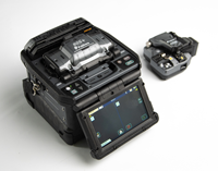 Machine de fusion de fibres optiques à 6 moteurs FSM-87S+, FSM-88S+, FSM-70S, FSM-90S+ pour épissage de fibres optiques à cœur-à-cœur, fabriquée au Japon