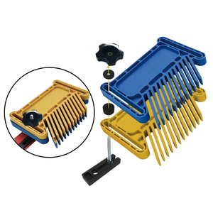 ชุดแผ่นรองพลาสติกอเนกประสงค์ LM พร้อมแผ่นกันกระแทกสองชั้น สำหรับเครื่องมิเตอร์เกจ ช่องสำหรับงานไม้ เครื่องแกะสลักไม้ งาน DIY - Product Image 1