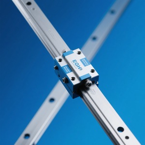 Egh15sa độ cứng cao tự sắp xếp hướng dẫn tuyến tính đường ray thép tải trọng cao động cơ bánh răng mang bốn hướng tải bằng nhau - Product Image 5
