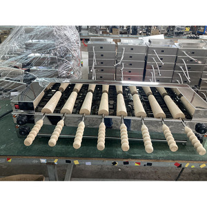 เตาอบขนมสแตนเลส 201 สำหรับทำขนมเช็ก สโลวาเกีย ฮังการี ขนมปลอมมินิ (Chimney Cake) อิตาเลียน ทรานซิลเวเนีย โรมาเนีย และขนมคาลัช - Product Image 5