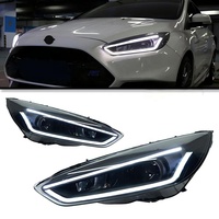 Nouveau pour les modèles Ford Focus 15-18 : l'ensemble d'éclairage peut être modifié avec des clignotants à LED dynamiques et des phares à double lentille.