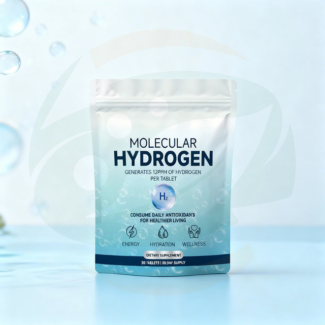 China-Herb Hot Sale Molecular Hydrogen Tablets 30 Count Antioxidant Cellular Energy Boost Source Factory