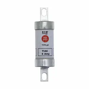 660Vac To 690Vac 460Vdc TIA6 6A Bussmann Series Red Spot Offset Bolted Tags BS88 Fuse Links Cartridge Fuses