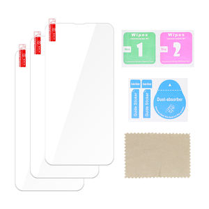 Protector de Pantalla de Vidrio Templado 2.5D 9H, HD Transparente, Antiarañazos, Cobertura Total, para <span class=keywords><strong>iPhone</strong></span> 11 12 13 14 Pro Max Mini, Fácil de Instalar - Product Image 3