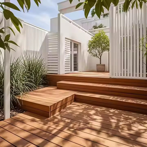 Suelos de WPC para Exteriores, Resistentes al Agua, Antideslizantes, Ecológicos, Ignífugos, Fáciles de Instalar, para Balcones, <span class=keywords><strong>Piscinas</strong></span> - Product Image 2