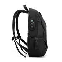 Tas ransel sekolah kapasitas besar, tas ransel sekolah kapasitas besar laptop kasual tahan lama dengan USB