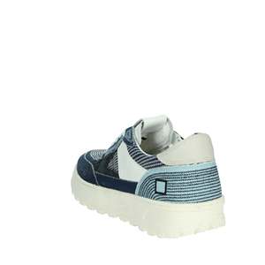 D.A.T.E. Zapatillas Uomo M401-K2-EM-BL Azules con Plataforma, Talla 42, Altura del Tacón Azul - Product Image 2
