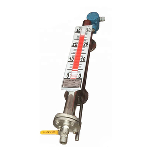 Jauge de niveau à clapet magnétique, jauge de niveau numérique industrielle en acier inoxydable pour stockage d'eau 4-20 mA, mesureur de niveau magnétique 4-20 mA - Product Image 2