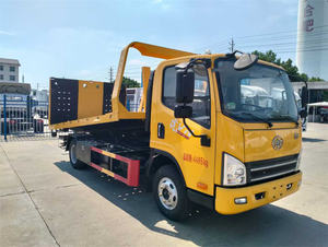 รถยก FAW Tiger 3 ตัน 5 ตัน แบบพื้นเรียบ 4x2 รถยกพ่วงแบบแบนสำหรับขาย - Product Image 4