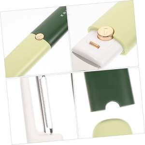 Mini-couteau à fruits en acier inoxydable pour la cuisine, 3 en 1, éplucheur de légumes portable, outil multifonction, éplucheur de fruits en plastique pour la cuisine - Product Image 5