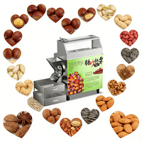 Appareil de torréfaction de noix pour la formation en compétition de barista, capacité de 0,5 kg, moteur à contrôle de précision, usage commercial, en acier inoxydable
