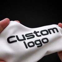 Étiquette personnalisée en silicone 3D pour casquette, 45x15mm, logo personnalisé, pour casquettes de baseball, de camionneur, marque OEM, vente en gros d'usine
