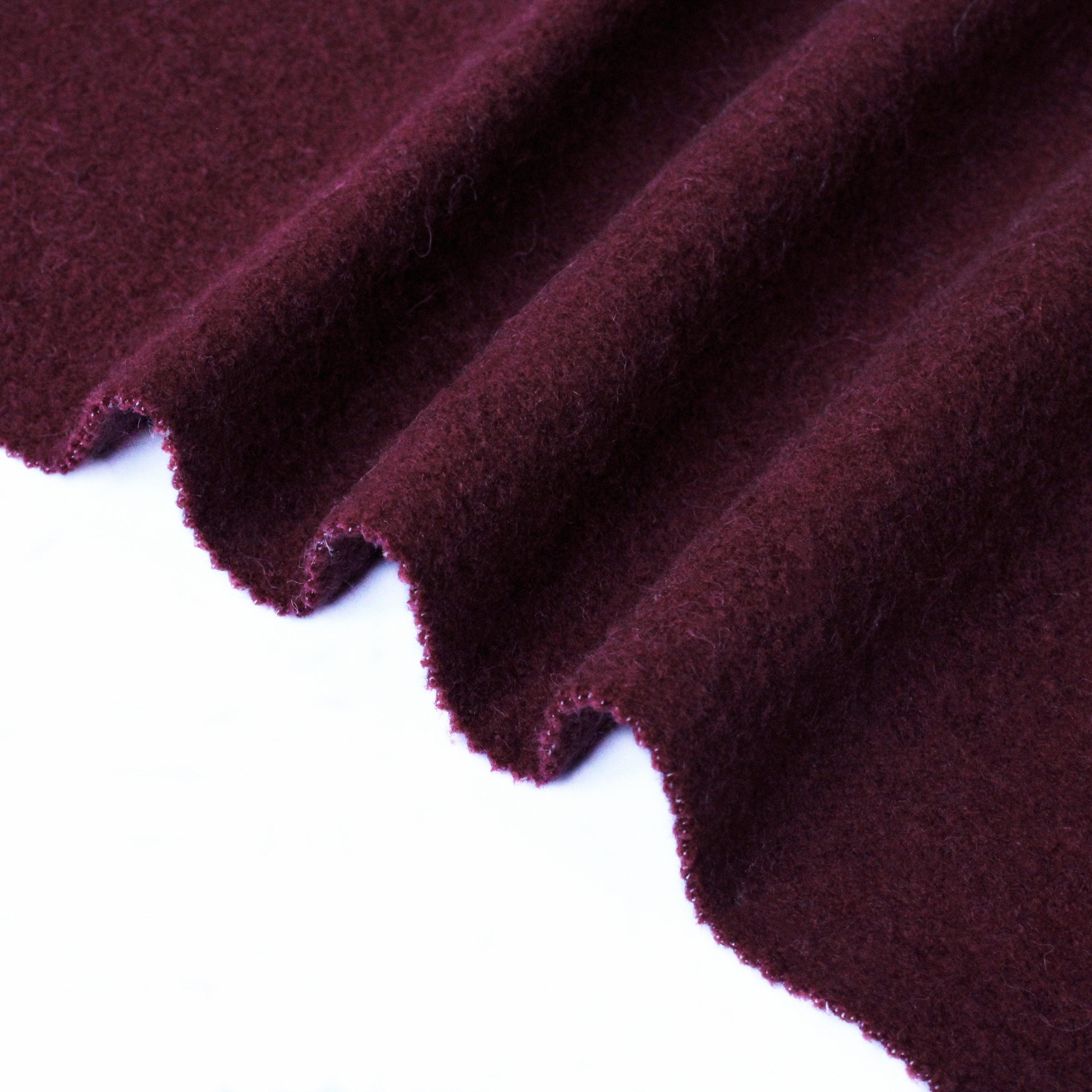 25 New Italy High Quality Brand Fashion Ancora Red Woven Double Faced Alpaca Merino Wool Tweed Fabric for Overcoat Suit Dress