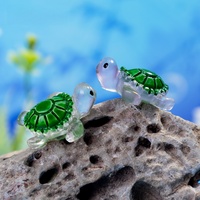 Offres Spéciales : Ornements en Résine de Tortue Verte Translucide à Volants, Moules en Résine de Tortue à Corps Transparent, Breloques en Résine pour Décoration