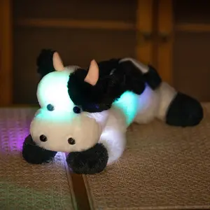 Night Glow Luminous Animal Doll LED Plush Toys Super Kawaii Adorable LED Teddy Bear Stuffed Animals Toys Dog Light Stuffed Toys