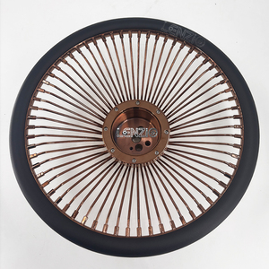 Cache-moyeu de volant Lenzio Gold à 64 rayons pour voitures classiques – Amélioration et rénovation - Product Image 1