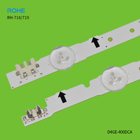 Fabricant ROHE pour Samsung 40 pouces RH-108 hd LM41-00088X D4GE-400DCA-R2 Led tv rétro-éclairage