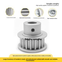 Polea de sincronización de aluminio SH-HTPA-S5M250-72-B-P-d13, polea de correa síncrona S5M de 72 dientes, engranaje de 65 orificios en stock