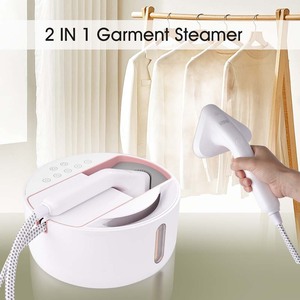 Défroisseur vapeur Winning Star 2 en 1, réservoir d'eau de 600 ml, fer à vapeur électrique blanc pour vêtements et usage domestique - Product Image 2
