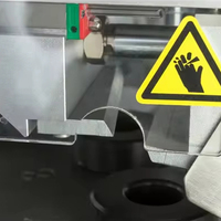 Machine de remplissage et de scellage automatique de tubes en aluminium en plastique Henwi Cream/Cosmetics -- Machine rotative de pliage et de scellage à ultrasons