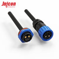 Connecteur industriel circulaire étanche M23 2+13 broches, mâle/femelle, assemblé, IP67, 50A, pour applications aérospatiales
