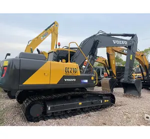 Good Condition Used Excavator Supplier Volvo EC210B Hydraulic Bucket Excavator For Mining Industry