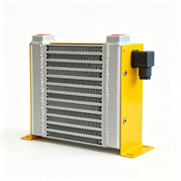 Radiateur d'huile hydraulique avec ventilateur de refroidissement, refroidisseur d'huile hydraulique industriel pour la dissipation de la chaleur du système hydraulique