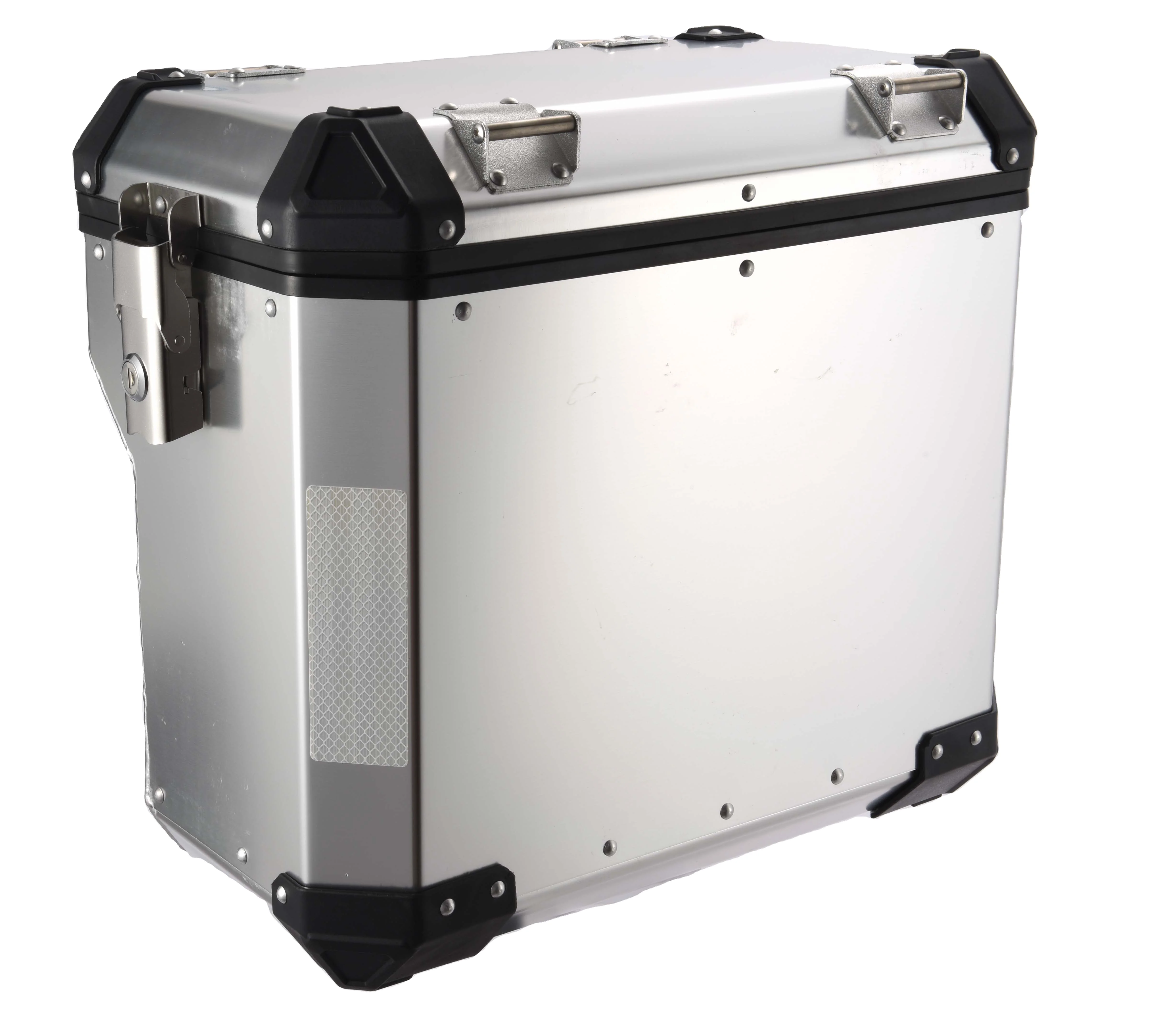 Превосходное качество, универсальный Анодированный Алюминиевый задний багажник из сплава 43l, мотоциклетный ящик