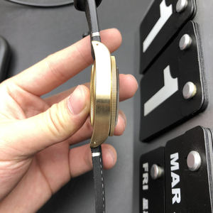 Endesign Luxury 41mm Sapphire Wristwatch with 10ATM <b>Mechanical</b> Miyota Movement Custom Leather Strap Top End <b>Design</b> - Product Image 6