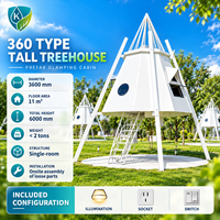 Bungalow d'île le plus vendu, compact, une chambre, aménagement modulaire, clé en main pour le développement touristique, livraison rapide, maison préfabriquée