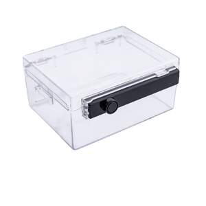 Trong suốt Acrylic EAS an toàn hơn hộp rõ ràng không thấm nước hình chữ nhật Chống Trộm trường hợp an ninh cho trung tâm mua <span class=keywords><strong>s</strong></span>ắm cửa hàng bán lẻ báo động - Product Image 4