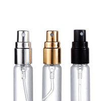 Bouteille Vaporisateur Échantillon de Parfum en Verre de Luxe Vide et Rechargeable, Ronde, Sur Mesure, Petites Capacités (2ml, 3ml, 5ml, 8ml, 10ml)
