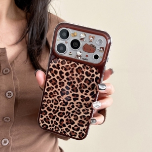 เคสโทรศัพท์มือถือลายการ์ตูนคิตตี้ IMD กลิตเตอร์ สำหรับ iPhone 17 16 15 Pro Max น่ารัก โปร่งใส กันกระแทก ผลิตจาก TPU นิ่ม พิมพ์ลายด้านหลัง - Product Image 2