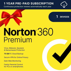 <span class=keywords><strong>Norton</strong></span> 360 Premium 1 Año 1PC <span class=keywords><strong>Norton</strong></span> 360 Premium 1 Dispositivo Euro - Product Image 1