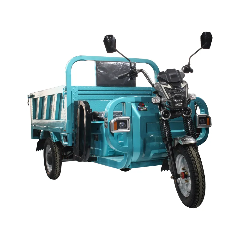 Capacità di carico Max 1200kg pesante moto elettrico camion 3 ruote triciclo