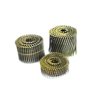 Industrial Pallet Coil Nails Linear Coil Nails Alignment Nails