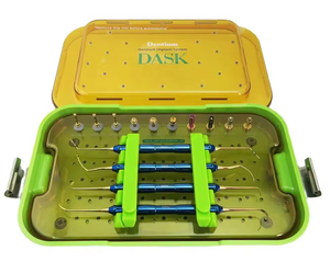 Kit Implan Dentium Asli Dentium DASK Dental <span class=keywords><strong>Implant</strong></span> <span class=keywords><strong>Bone</strong></span> Chisel Digital Guide Surgery Prosthetic Kit - Product Image 5