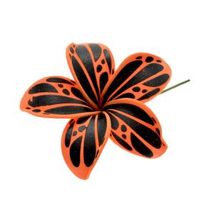 Fiori tropicali tatuaggio fermagli per capelli stelo hawaiano EVA Egg Island Party posticci decorativi donna ornamenti floreali quotidiani - Product Image 4