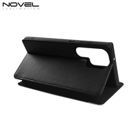 Funda Protectora para Teléfono Serie S de Novelcases, Diseño Personalizado por Sublimación 2D, Lona + Cuero PU, para S25 Ultra/S23/S22