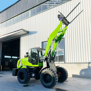 सस्ती कीमत यूरो 5 स एपा डीजल व्हील लोडर हाइड्रोलिक लिफ्टिंग लॉजिस्टिक्स वेयरहाउस लोडर 4x4 wd गियर पंप व्हील लोडर - Product Image 4