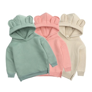 Ropa para Bebés, Sudadera con Capucha para Padres e Hijos para Primavera y Otoño, Sudadera de Forro Polar con Capucha, Conjunto Familiar con Orejas de Oso, Sudaderas - Product Image 2