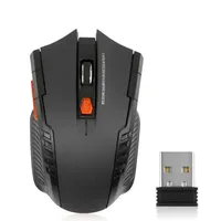 Mini souris optique sans fil 24G, 1600DPI, pour joueur, 6 boutons, récepteur USB, accessoires pour ordinateur portable