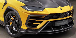 Kit de pare-chocs en Fiber de carbone sèche 100% pour <span class=keywords><strong>Lamborghini</strong></span> <span class=keywords><strong>URUS</strong></span> T Style lèvre avant en fibre de carbone, diffuseur arrière - Product Image 6