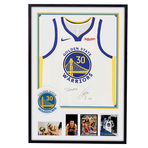 Cadre en bois massif personnalisé pour <span class=keywords><strong>maillot</strong></span> de football, basketball, <span class=keywords><strong>NBA</strong></span>, collection commémorative, avec signature Ronaldo, pour <span class=keywords><strong>maillot</strong></span> de football ou de basketball. - Product Image 5