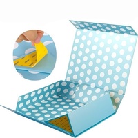 Boîte cadeau magnétique pliable portable, boîte d'emballage rigide en carton magnétique, logo personnalisé