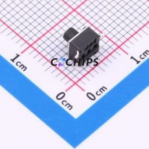 TS010-TBW1FH5.0 Tactile Switch SMD-4P,4.5x4.5mm Switch Single Pole Single Throw Round Button 2.5N Vertical Mount - Product Image 2