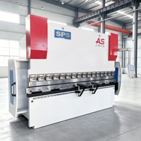 SPS otomatik CNC kontrol hidrolik bükme makinesi çelik ve alüminyum plaka işleme için özelleştirilmiş basın fren