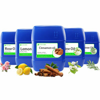 Mélange d'huiles essentielles de néroli menthe poivrée orange cannelle fleur de fraise gingembre citron clou de girofle éclaircissant pin cèdre échantillon gratuit OEM