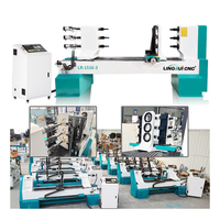 Queues de piscine CNC automatiques en Chine faisant la machine tour à bois CNC