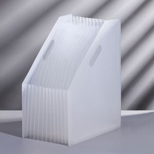 <b>A4</b> Telescopic Organ Bag Multi-Layer <b>Folder</b> Student Desk Exam Paper Storage Rack Zipper Style Business Gift Model ZY7013 Logo - Product Image 3